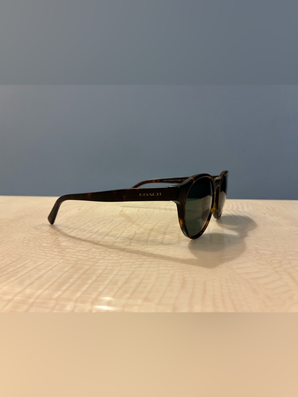 Coach Tortoiseshell Frame Sunglasses